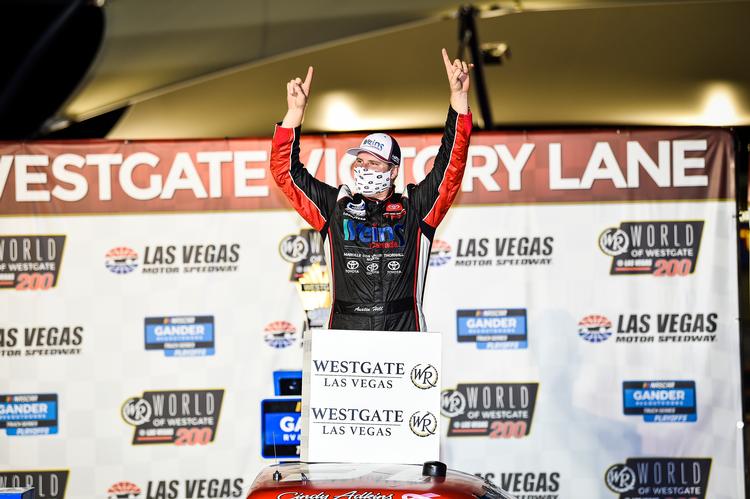 Hill Advances with Clutch Playoff Victory at Las Vegas